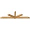 Ekena Millwork Kennewick Rough Sawn Timber Gable Bracket, Western Red Cedar, 96"W x 28"H x 4"D x 4"F, 7/12 Pitch GBW096X28X0404KEN00RWR - alternate 5